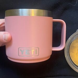 Yeti Mug 14 oz RARE LIMITED EDITION PINK not made anymore! Perfect condition